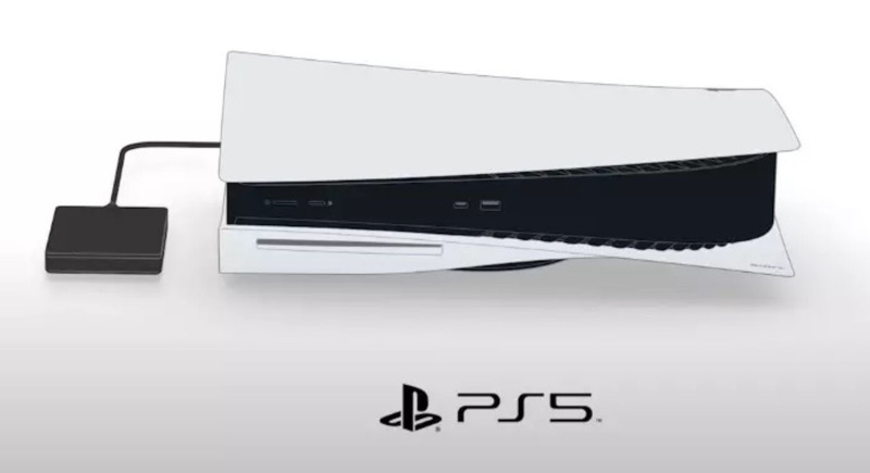 Playstation 5 PS5 opslag uitbereiden- externe schijf op aan te sluiten via een USB-poort